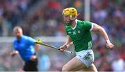 7 July 2024; Seamus Flanagan of Limerick during the GAA Hurling All-Ireland Senior Championship semi-final match between Limerick and Cork at Croke Park in Dublin. Photo by Stephen McCarthy/Sportsfile