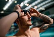 8 July 2024; Tom Fannon during Team Ireland Paris 2024 Aquatics team training at the National Aquatic Centre on the Sport Ireland Campus in Dublin. Photo by David Fitzgerald/Sportsfile