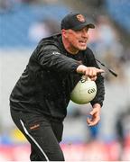 29 June 2024; Armagh selector Kieran Donaghy before the GAA Football All-Ireland Senior Championship quarter-final match between Armagh and Roscommon at Croke Park in Dublin. Photo by Stephen McCarthy/Sportsfile