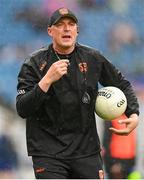 29 June 2024; Armagh selector Kieran Donaghy before the GAA Football All-Ireland Senior Championship quarter-final match between Armagh and Roscommon at Croke Park in Dublin. Photo by Stephen McCarthy/Sportsfile