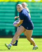 8 July 2024; Vikki Wall during the Team Ireland Paris 2024 team training for Rugby Sevens ahead of the Paris 2024 Olympic Games at the IRFU Outdoor Pitch on the Sport Ireland Campus in Dublin. Photo by Ramsey Cardy/Sportsfile