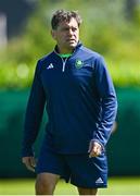 8 July 2024; Performance Director David Nucifora during the Team Ireland Paris 2024 team training for Rugby Sevens ahead of the Paris 2024 Olympic Games at the IRFU Outdoor Pitch on the Sport Ireland Campus in Dublin. Photo by Ramsey Cardy/Sportsfile