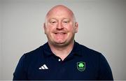 8 July 2024; Acting Head of High Performance Sport Bernard Jackman during the Team Ireland Paris 2024 team announcement for Equestrian at The Crowne Plaza Hotel in Blanchardstown, Dublin. Photo by Ramsey Cardy/Sportsfile