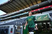 9 July 2024; Franco Mostert  arrives for a South Africa rugby squad training session at Kings Park in Durban, South Africa. Photo by Brendan Moran/Sportsfile