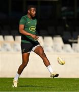 9 July 2024; Aphelele Fassi during a South Africa rugby squad training session at Kings Park in Durban, South Africa. Photo by Brendan Moran/Sportsfile