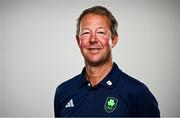 8 July 2024; Dag Albert during the Team Ireland Paris 2024 team announcement for Equestrian at The Crowne Plaza Hotel in Blanchardstown, Dublin. Photo by Ramsey Cardy/Sportsfile