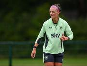 9 July 2024; Caitlin Hayes during a Republic of Ireland women's training session at the FAI National Training Centre in Abbotstown, Dublin. Photo by Stephen McCarthy/Sportsfile