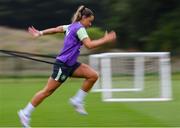 9 July 2024; Katie McCabe during a Republic of Ireland women's training session at the FAI National Training Centre in Abbotstown, Dublin. Photo by Stephen McCarthy/Sportsfile