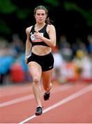 9 July 2024; Alana Ryan of Ireland competing in the Centra 100m women's final during the Cork City Sports at MTU Athletics Track in Cork. Photo by Tyler Miller/Sportsfile
