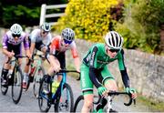 9 July 2024; Cal Tutty of Cycling Ireland team during stage one of the 2024 Junior Tour of Ireland at the Maghera stage in Clare. Photo by Stephen McMahon/Sportsfile