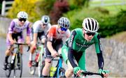 9 July 2024; Cal Tutty of Cycling Ireland team during stage one of the 2024 Junior Tour of Ireland at the Maghera stage in Clare. Photo by Stephen McMahon/Sportsfile