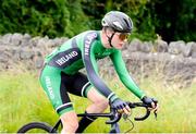 9 July 2024; Conor Murphy of Cycling Ireland during stage one of the 2024 Junior Tour of Ireland at the Maghera stage in Clare. Photo by Stephen McMahon/Sportsfile