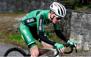 9 July 2024; Cal Tutty of Cycling Ireland team during stage one of the 2024 Junior Tour of Ireland at the Maghera stage in Clare. Photo by Stephen McMahon/Sportsfile