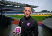 10 July 2024; Former Donegal footballer Mark McHugh, pictured today for AIB ahead of GAA All-Ireland Senior Football Championship semi-final between Donegal and Galway this Sunday, July 14th. AIB have also today announced the return of the Volunteer VIP competition which gives GAA volunteers the opportunity to win a money can’t buy behind the scenes tour of Croke Park, on the morning of the GAA All-Ireland Senior Football final as well as tickets to the match. Details on how to enter the Volunteer VIP competition will be announced on Monday, July 15th. For exclusive content and behind the scenes action from the GAA All-Ireland Senior Football Championships follow @AIB_GAA on X and Instagram and on Facebook at www.facebook.com/AIBGAA. Photo by Sam Barnes/Sportsfile
