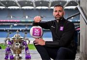 10 July 2024; Former Down footballer Kevin McKernan, pictured today for AIB ahead of Tailteann Cup final between Down and Laois this Saturday, July 13th. AIB have also today announced the return of the Volunteer VIP competition which gives GAA volunteers the opportunity to win a money can’t buy behind the scenes tour of Croke Park, on the morning of the GAA All-Ireland Senior Football final as well as tickets to the match. Details on how to enter the Volunteer VIP competition will be announced on Monday, July 15th. For exclusive content and behind the scenes action from the GAA All-Ireland Senior Football Championships follow @AIB_GAA on X and Instagram and on Facebook at www.facebook.com/AIBGAA. Photo by Sam Barnes/Sportsfile
