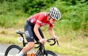 9 July 2024; Brody Mann of Ignite Canada team during stage one of the 2024 Junior Tour of Ireland at the Maghera stage in Clare. Photo by Stephen McMahon/Sportsfile