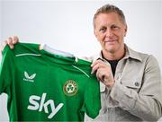 10 July 2024; Heimir Hallgrímsson announced as the new Republic of Ireland Manager in Dublin. Photo by Stephen McCarthy/Sportsfile