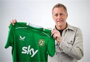 10 July 2024; Heimir Hallgrímsson announced as the new Republic of Ireland Manager in Dublin. Photo by Stephen McCarthy/Sportsfile