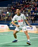 10 July 2024; Nhat Nguyen during the Team Ireland Paris 2024 team training for Badminton at the National Indoor Arena on the Sport Ireland Campus in Dublin. Photo by David Fitzgerald/Sportsfile