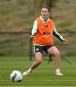10 July 2024; Emily Whelan during a Republic of Ireland women's training session at the FAI National Training Centre in Abbotstown, Dublin. Photo by David Fitzgerald/Sportsfile