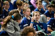 10 July 2024; Spectators during the Team Ireland Paris 2024 team training for Badminton at the National Indoor Arena on the Sport Ireland Campus in Dublin. Photo by David Fitzgerald/Sportsfile