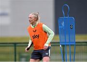 10 July 2024; Louise Quinn during a Republic of Ireland women's training session at the FAI National Training Centre in Abbotstown, Dublin. Photo by David Fitzgerald/Sportsfile