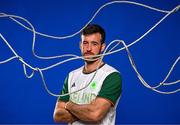 18 June 2024; Finn Lynch in attendance during the Team Ireland Paris 2024 team announcement at Irish Sailing Performance HQ in Dun Laoghaire, Dublin. Photo by Sam Barnes/Sportsfile