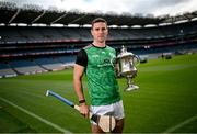 11 July 2024; Kerry hurler and current Poc Fada champion Fionán Mackessy pictured during the Poc Fada launch at Croke Park in Dublin. Photo by David Fitzgerald/Sportsfile