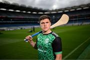 11 July 2024; Offaly hurler Cillian Kiely pictured during the Poc Fada launch at Croke Park in Dublin. Photo by David Fitzgerald/Sportsfile