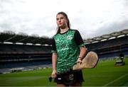 11 July 2024; Cork camogie player Anna Kearney pictured during the Poc Fada launch at Croke Park in Dublin. Photo by David Fitzgerald/Sportsfile