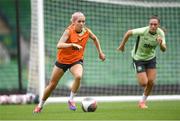 11 July 2024; Denise O'Sullivan during a Republic of Ireland women's training session at Carrow Road in Norwich, England. Photo by Stephen McCarthy/Sportsfile