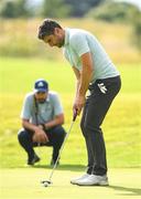 11 July 2024; Former Dublin footballer Bernard Brogan putts on the 14th green during the All Ireland preview and golf day event in aid of the Friends of the Coombe Fundraiser at the K Club in Kildare. Photo by Matt Browne/Sportsfile