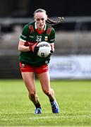 7 July 2024; Lucy Wallace of Mayo during the TG4 All-Ireland Ladies Football Senior Championship quarter-final match between Armagh and Mayo at the BOX-IT Athletic Grounds in Armagh. Photo by Piaras Ó Mídheach/Sportsfile