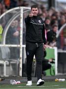12 July 2024; Drogheda United manager Kevin Doherty during the SSE Airtricity Men's Premier Division match between Dundalk and Drogheda United at Oriel Park in Dundalk, Louth. Photo by Ben McShane/Sportsfile