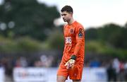12 July 2024; Dundalk goalkeeper Felix Goddard during the SSE Airtricity Men's Premier Division match between Dundalk and Drogheda United at Oriel Park in Dundalk, Louth. Photo by Ben McShane/Sportsfile