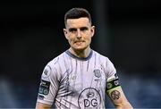 12 July 2024; Darragh Leahy of Waterford after his side's defeat in the SSE Airtricity Men's Premier Division match between Galway United and Waterford at Eamonn Deacy Park in Galway. Photo by Piaras Ó Mídheach/Sportsfile