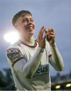 12 July 2024; Cathal O'Sullivan of Cork City after his side's victory in the SSE Airtricity Men's First Division match between Cork City and Finn Harps at Turner's Cross in Cork. Photo by Michael P Ryan/Sportsfile