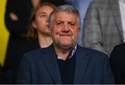 12 July 2024; FAI President Paul Cooke looks on during the 2025 UEFA Women's European Championship qualifying group A match between England and Republic of Ireland at Carrow Road in Norwich, England. Photo by Stephen McCarthy/Sportsfile
