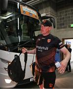 13 July 2024; Armagh selector Kieran Donaghy arrives before the GAA Football All-Ireland Senior Championship semi-final match between Armagh and Kerry at Croke Park in Dublin. Photo by Seb Daly/Sportsfile