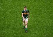 13 July 2024; A dejected Cillian Burke of Kerry after the GAA Football All-Ireland Senior Championship semi-final match between Armagh and Kerry at Croke Park in Dublin. Photo by Daire Brennan/Sportsfile