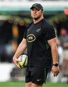 13 July 2024; South Africa assistant coach Duane Vermeulen before the second test between South Africa and Ireland at Kings Park in Durban, South Africa. Photo by Brendan Moran/Sportsfile