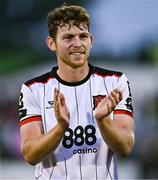 12 July 2024; Daniel Pike of Dundalk after the SSE Airtricity Men's Premier Division match between Dundalk and Drogheda United at Oriel Park in Dundalk, Louth. Photo by Ben McShane/Sportsfile
