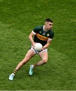 13 July 2024; Seán O'Shea of Kerry during the GAA Football All-Ireland Senior Championship semi-final match between Armagh and Kerry at Croke Park in Dublin. Photo by Daire Brennan/Sportsfile