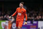 12 July 2024; Dundalk goalkeeper Felix Goddard during the SSE Airtricity Men's Premier Division match between Dundalk and Drogheda United at Oriel Park in Dundalk, Louth. Photo by Ben McShane/Sportsfile