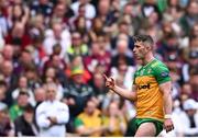 14 July 2024; Patrick McBrearty of Donegal reacts during the GAA Football All-Ireland Senior Championship semi-final match between Donegal and Galway at Croke Park in Dublin. Photo by Seb Daly/Sportsfile