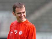 10 August 2004; Pat Fenlon, Shelbourne manager, during a training session ahead of tomorrow's UEFA Champions League 3rd Round First Leg Qualifier against Deportivo La Coruna. Lansdowne Road, Dublin. Picture credit; David Maher / SPORTSFILE