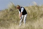 11 August 2004; Noel Fox, Leinster, plays from the rough on the1st hole during the Inter-Provincial Golf Championship. Portmarnock Golf Club, Portmarnock, Dublin. Picture credit; David Maher / SPORTSFILE