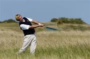 11 August 2004; Noel Fox, Leinster, plays from the rough on the 2nd hole during the Inter-Provincial Golf Championship. Portmarnock Golf Club, Portmarnock, Dublin. Picture credit; David Maher / SPORTSFILE