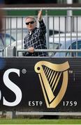 21 September 2013; Ireland head coach Joe Schmidt, whose son Tim is playing at scrum-half for Leinster, watches on during the game. Leinster. Under 19 Interprovincial, Leinster v Ulster. Donnybrook Stadium, Donnybrook, Dublin. Picture credit: Stephen McCarthy / SPORTSFILE
