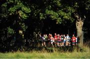 21 September 2013; A general view of competitors in action during the half-marathon Airtricity Dublin race series. Phoenix Park, Dublin. Picture credit: Tomás Greally / SPORTSFILE